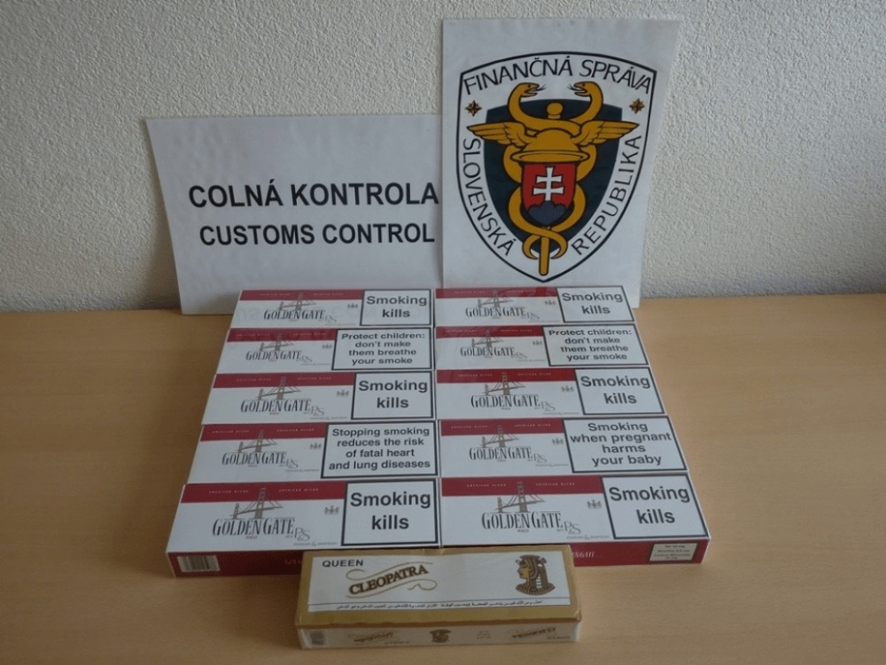 Zhabané nelegálne cigarety